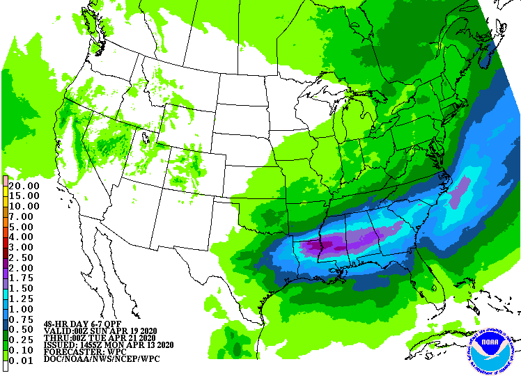 48 HR DAY 6-7 QPF